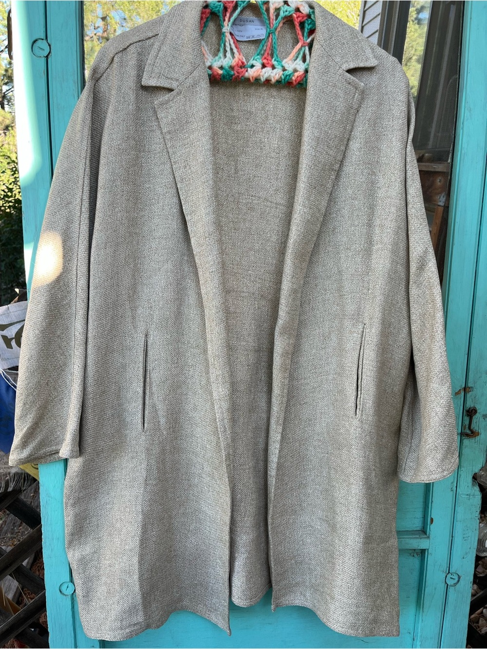 Dusan 100% Linen Coat